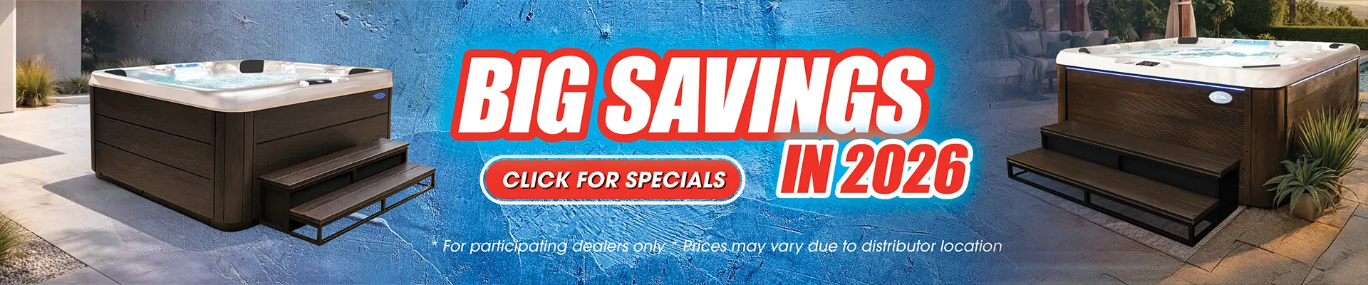 Calspas hot tub being used in a family setting - Oakpark